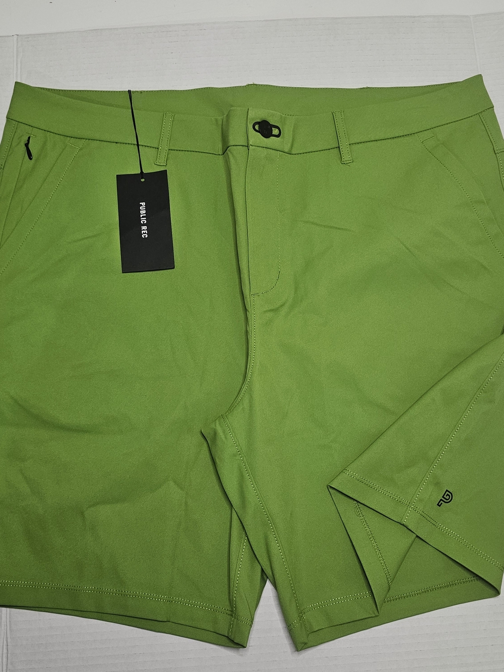Green Men's Performance Shorts